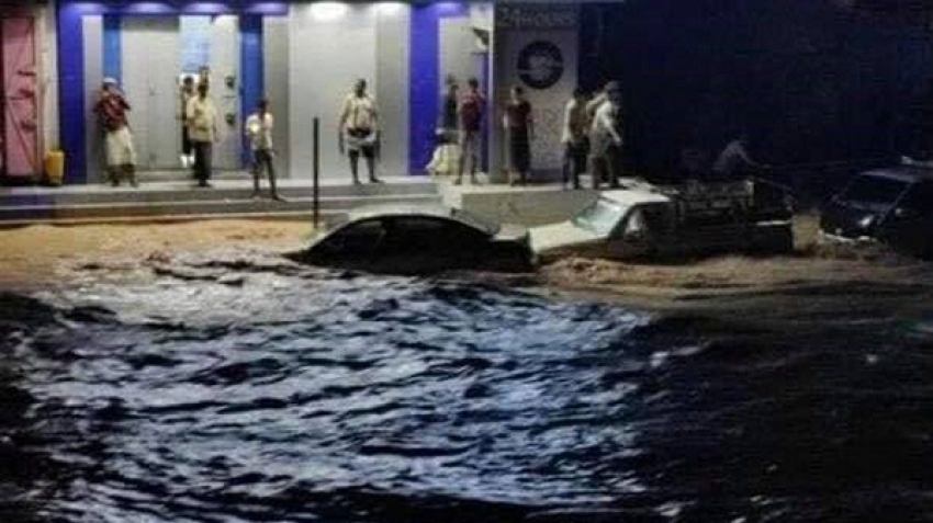 بعد عمان .. إعصار شاهين يضرب شرقي اليمن