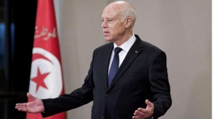 الرئيس التونسي قيس سعيد  