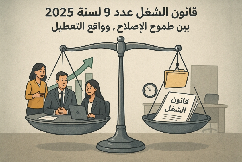 قانون الشغل عدد 9 لسنة 2025&hellip; بين طموح الإصلاح وواقع التعطيل