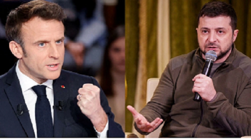 صور لماكرون بطلة غير رسمية .. تشعل مواقع السوشيال ميديا