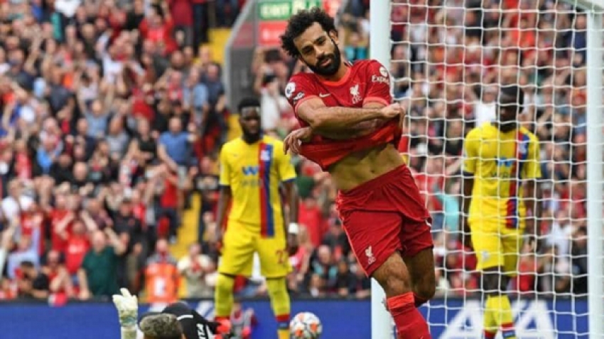 ليفربول يحتفي بإنجاز "الفرعون" بطريقة خاص