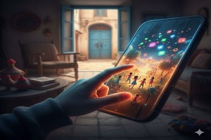 الإدمان الرقمي...  أزمة صامتة تهدد طفولة جيل كامل