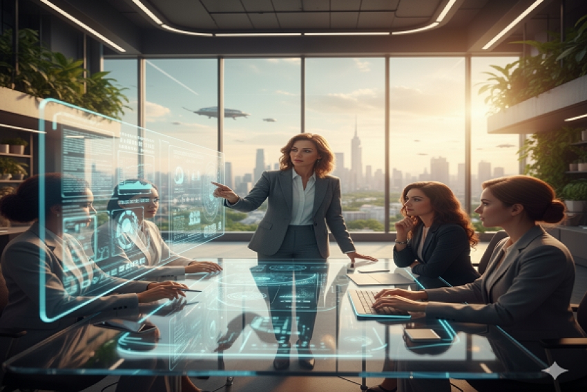 المرأة في العمل ...  طاقة لا تنضب ورؤية متجددة