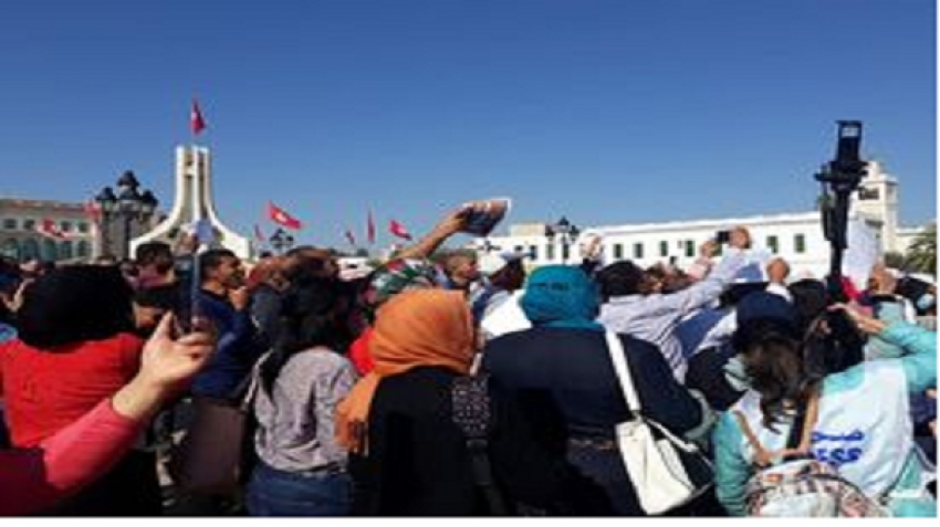 تونس .. المعطلون عن العمل من أصحاب الشهائد العليا يطالبون بتفعيل القانون عدد 38